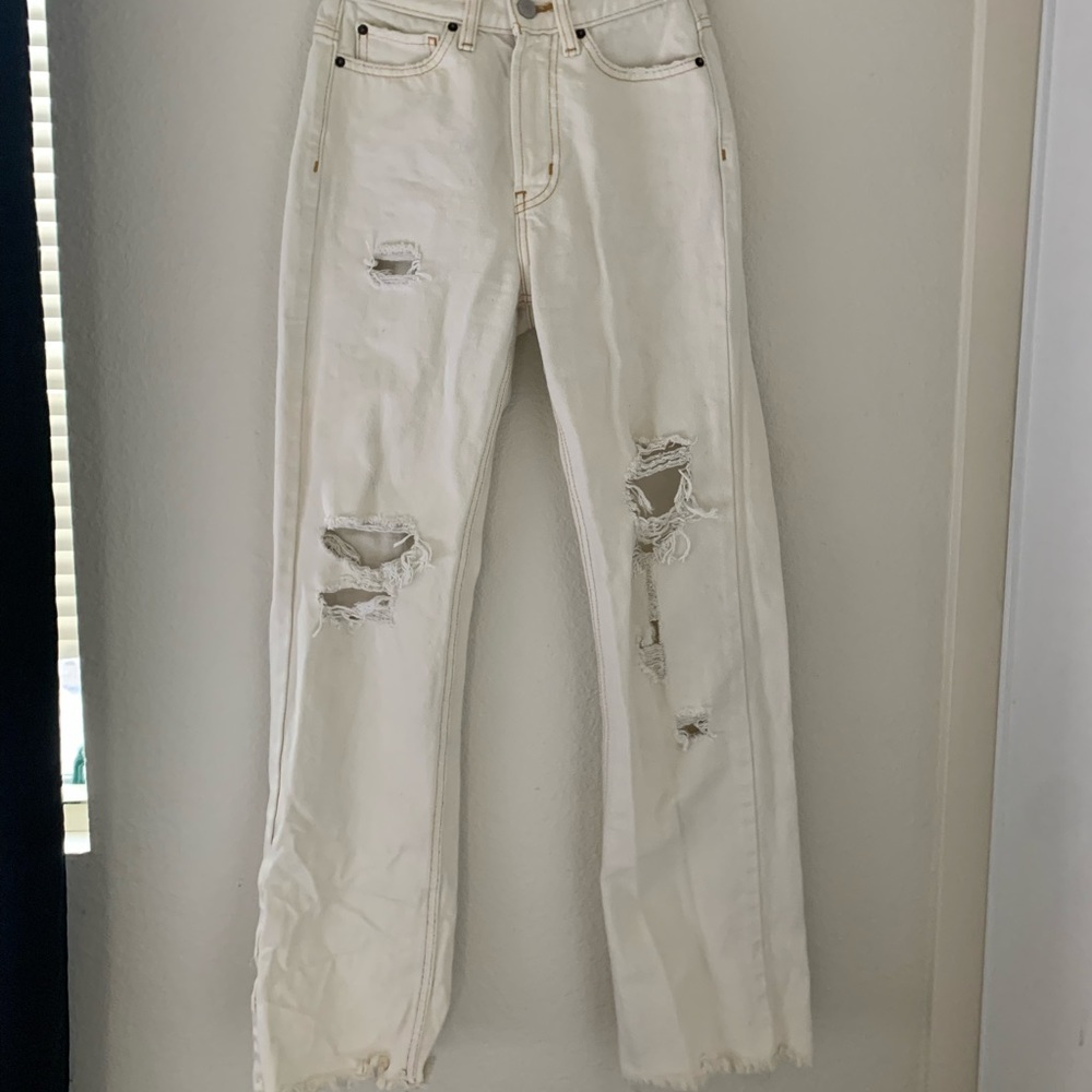 Urban outfitters BDG ivory cowboy jeans